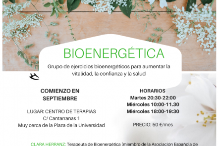 cartel bioenergetica nuevo