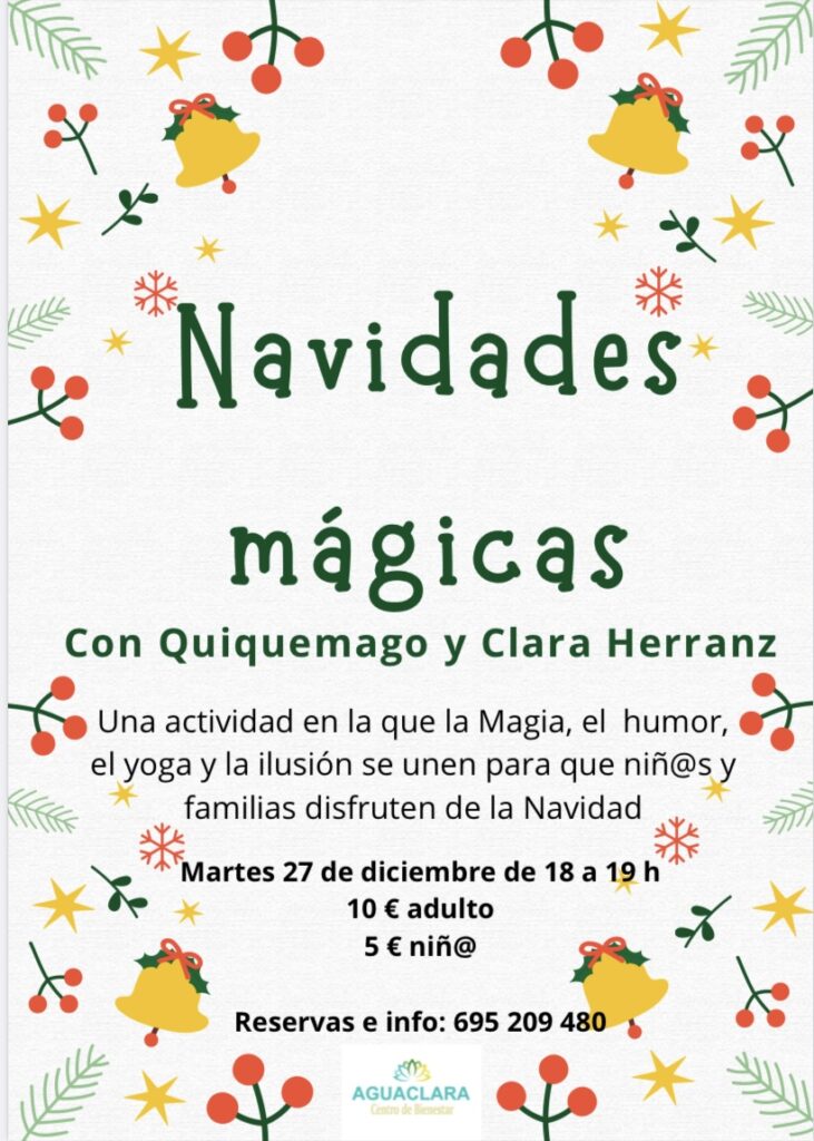 Navidades mágicas con Quique Mago y Clara Herranz